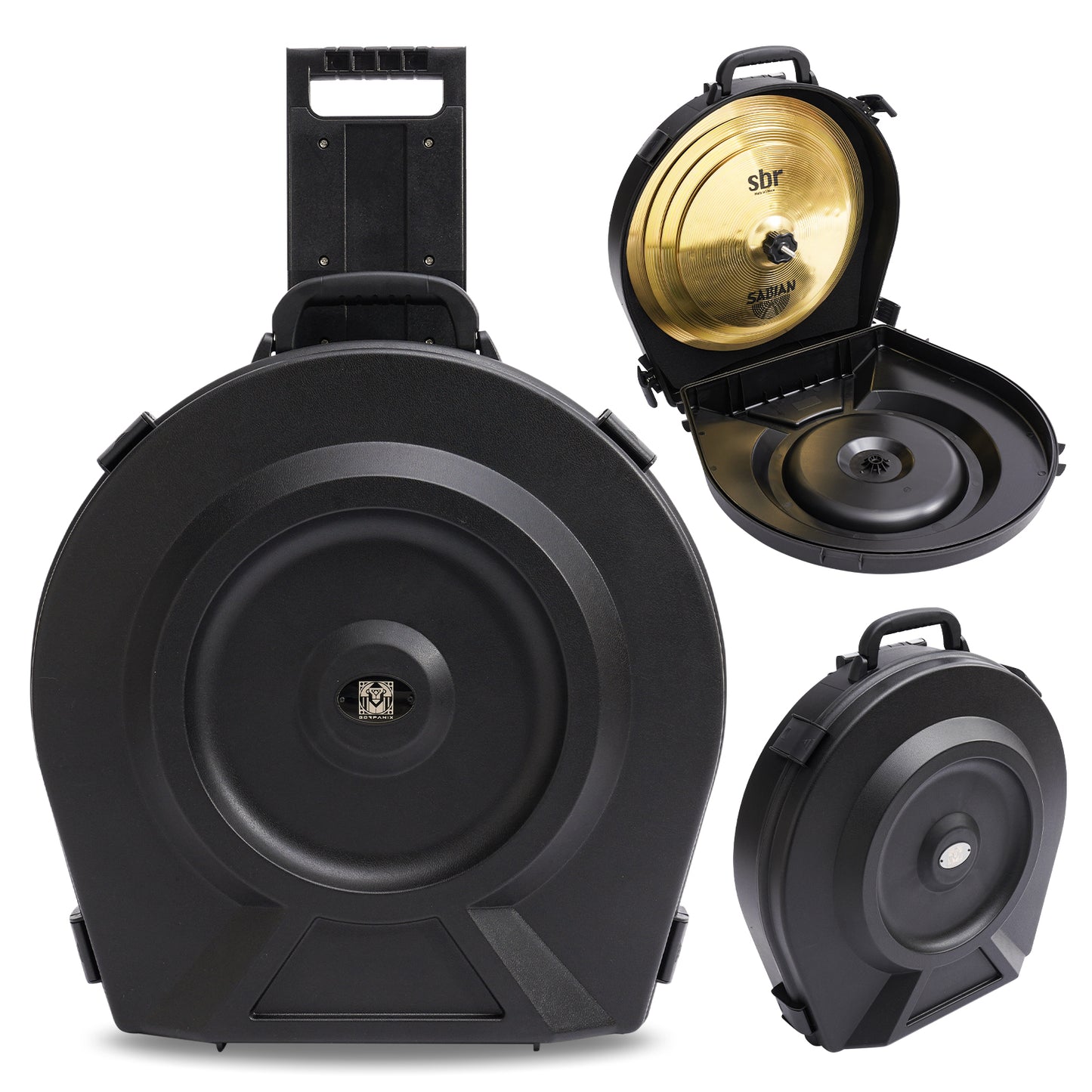 GORPANIX Estuche Rígido Profesional para Platillos de 21"/24"