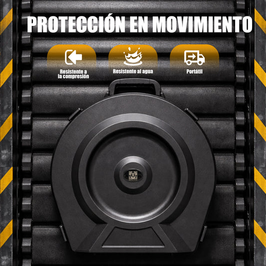 GORPANIX Estuche Rígido Profesional para Platillos de 21"/24"