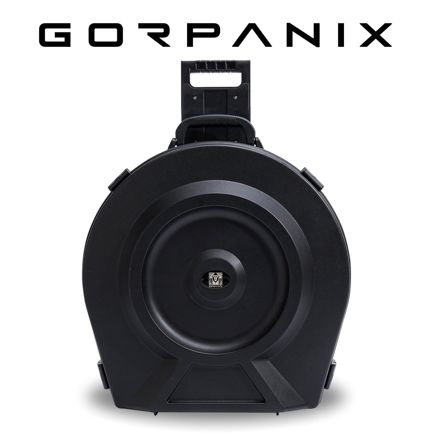 GORPANIX Estuche rígido para platillos rodantes de 24" - PRO BLACK